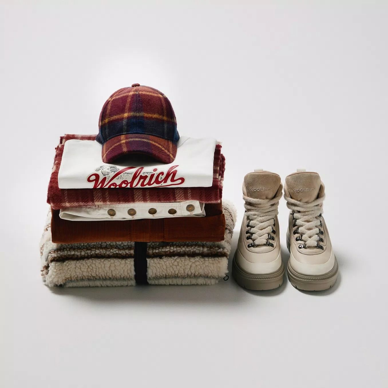 Эффект многослойности. Одежда Woolrich.