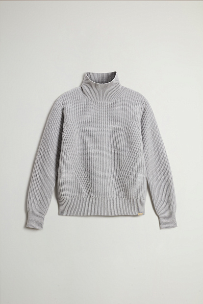 Джемпер Woolrich Canberra Turtleneck СЕРЫЙ МЕЛАНЖ Джемпер Woolrich Canberra Turtleneck СЕРЫЙ МЕЛАНЖ