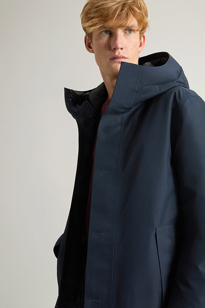 Парка Woolrich Heavy Gtx Parka СИНИЙ Парка Woolrich Heavy Gtx Parka СИНИЙ