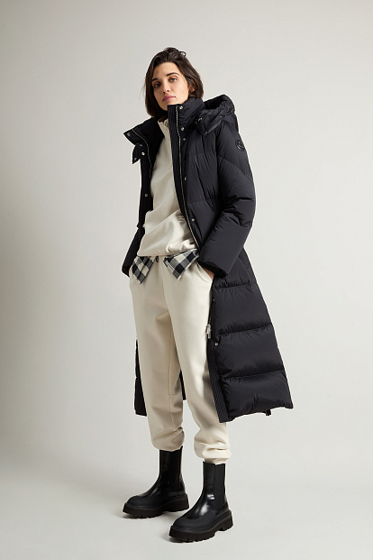 Парка Woolrich Aurora Long Parka ЧЕРНЫЙ Парка Woolrich Aurora Long Parka ЧЕРНЫЙ