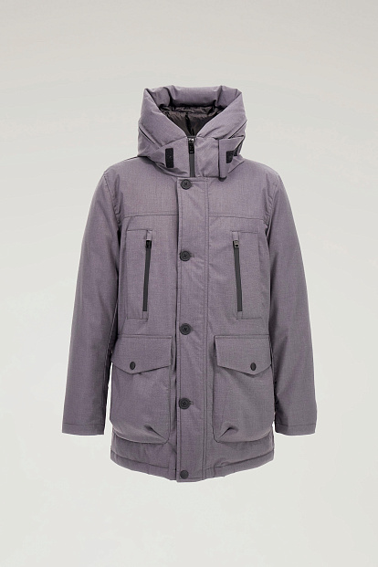 Парка Woolrich Wool Like Arctic Parka СЕРЫЙ МЕЛАНЖ Парка Woolrich Wool Like Arctic Parka СЕРЫЙ МЕЛАНЖ