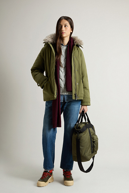 Парка Woolrich Arctic Short Parka НЕФРИТОВЫЙ Парка Woolrich Arctic Short Parka НЕФРИТОВЫЙ