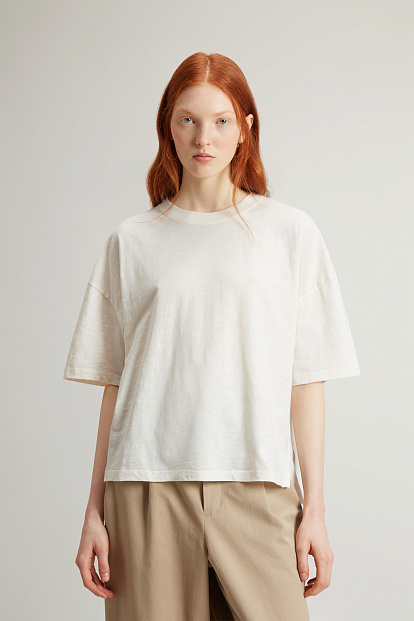 Футболка SLUB COTTON МОЛОЧНЫЙ Футболка SLUB COTTON МОЛОЧНЫЙ