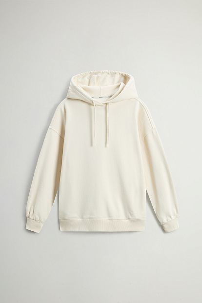 Толстовка Woolrich Light Logo Hoodie КРЕМОВЫЙ Толстовка Woolrich Light Logo Hoodie КРЕМОВЫЙ