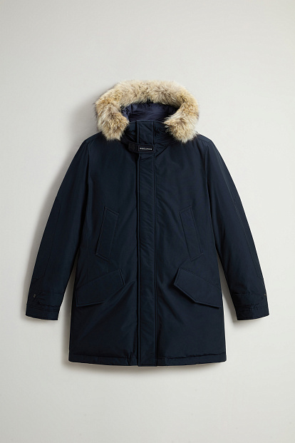 ПАРКА WOOLRICH POLAR HIGH COLLAR FUR PARKA СИНИЙ ПАРКА WOOLRICH POLAR HIGH COLLAR FUR PARKA СИНИЙ