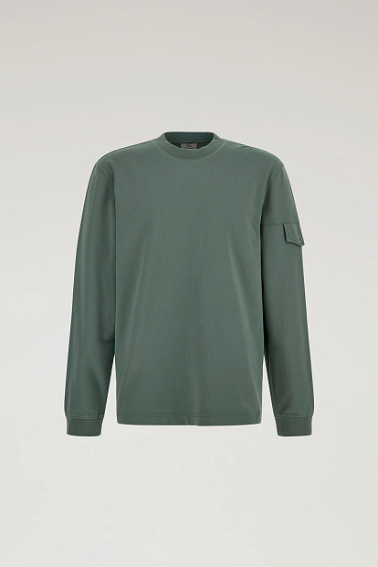 Толстовка Woolrich Extra Light Crewneck СВЕТЛО-ЗЕЛЕНЫЙ Толстовка Woolrich Extra Light Crewneck СВЕТЛО-ЗЕЛЕНЫЙ