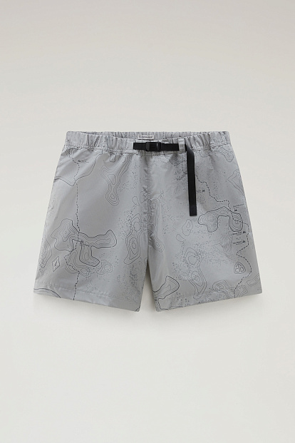 Шорты Woolrich Trail Printed Short СЕРЫЙ В ПРИНТ Шорты Woolrich Trail Printed Short СЕРЫЙ В ПРИНТ