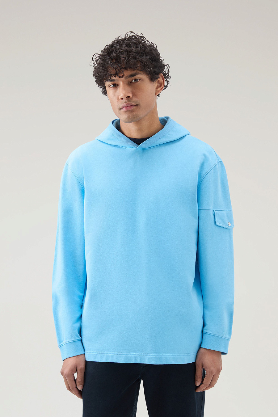 Толстовка Woolrich Extra Light Hoodie