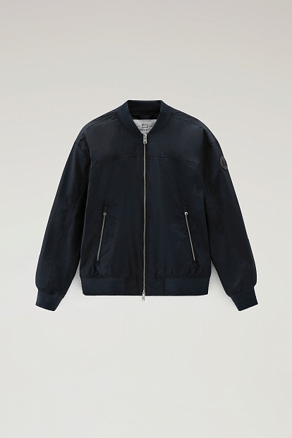 Куртка Woolrich Summer Bomber СИНИЙ Куртка Woolrich Summer Bomber СИНИЙ