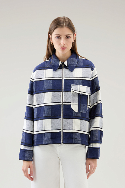 Куртка Woolrich Summer Gentry Timber Jacket СУМЕРЕЧНАЯ КЛЕТКА Куртка Woolrich Summer Gentry Timber Jacket СУМЕРЕЧНАЯ КЛЕТКА