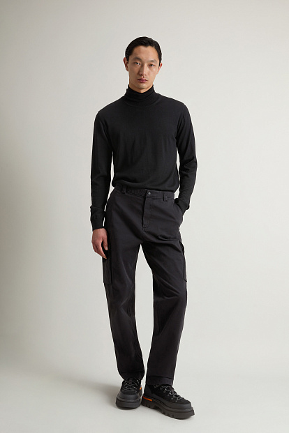 Брюки Woolrich Garment Dyed Cargo Pant ЧЕРНЫЙ Брюки Woolrich Garment Dyed Cargo Pant ЧЕРНЫЙ