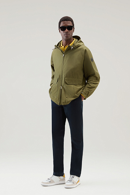 Куртка Woolrich Cruiser Hooded Jacket ОЛИВКОВЫЙ Куртка Woolrich Cruiser Hooded Jacket ОЛИВКОВЫЙ