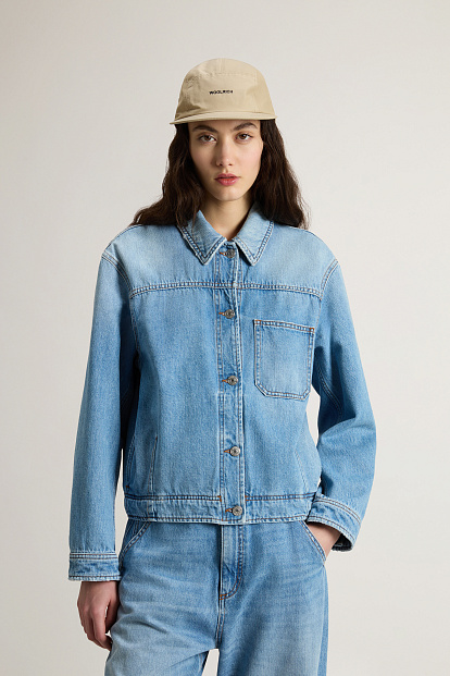 Куртка-рубашка DENIM CHORE СВЕТЛЫЙ ИНДИГО Куртка-рубашка DENIM CHORE СВЕТЛЫЙ ИНДИГО