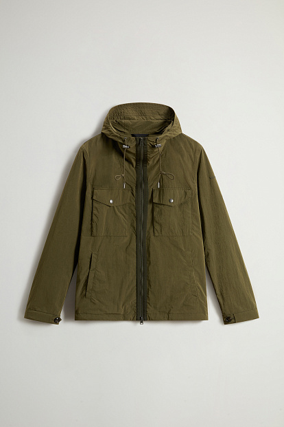 Куртка NYLON POLY HOODED ХАКИ Куртка NYLON POLY HOODED ХАКИ