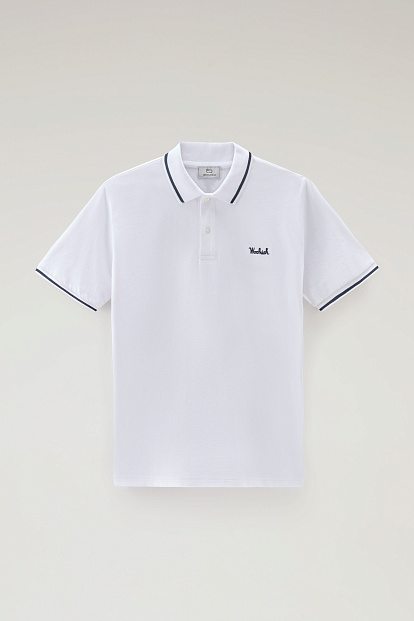 Поло Woolrich Monterey Polo БЕЛЫЙ Поло Woolrich Monterey Polo БЕЛЫЙ