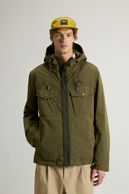 Куртка NYLON POLY HOODED ХАКИ Куртка NYLON POLY HOODED ХАКИ