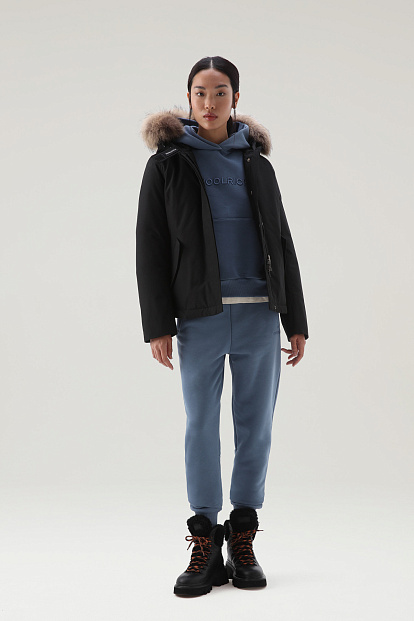 Брюки Woolrich Logo Fleece Sweatpant СЕРО-ГОЛУБОЙ Брюки Woolrich Logo Fleece Sweatpant СЕРО-ГОЛУБОЙ