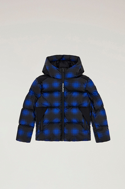 Детская куртка Woolrich Boys' Printed Sierra Short Jacket Синий Детская куртка Woolrich Boys' Printed Sierra Short Jacket Синий