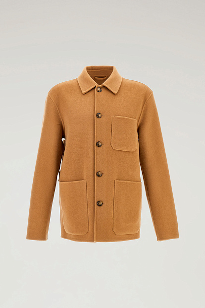 Пальто Woolrich Double Wool Blazer ТАБАЧНЫЙ Пальто Woolrich Double Wool Blazer ТАБАЧНЫЙ