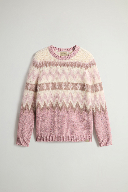 ДЖЕМПЕР WOOLRICH AZTEC SWEATER КОНЬЯЧНЫЙ ДЖЕМПЕР WOOLRICH AZTEC SWEATER КОНЬЯЧНЫЙ
