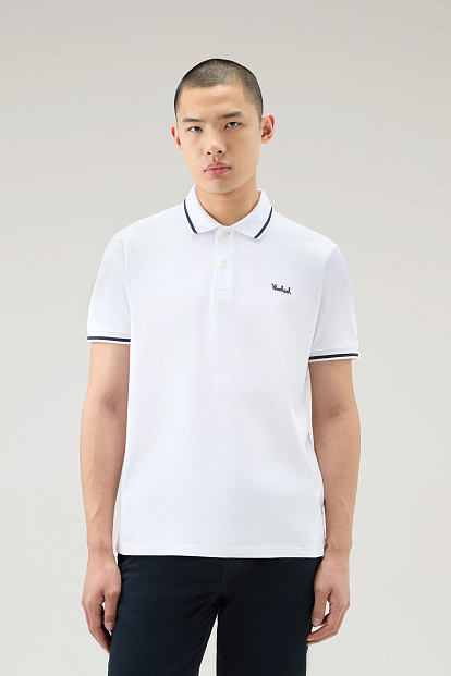 Поло Woolrich Monterey Polo БЕЛЫЙ Поло Woolrich Monterey Polo БЕЛЫЙ
