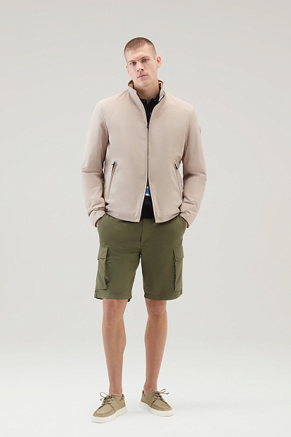 Куртка Woolrich Sailing Two Layers Bomber ХОЛОДНЫЙ БЕЖЕВЫЙ Куртка Woolrich Sailing Two Layers Bomber ХОЛОДНЫЙ БЕЖЕВЫЙ