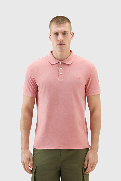 Поло Woolrich Mackinack Polo КОРАЛЛОВЫЙ Поло Woolrich Mackinack Polo КОРАЛЛОВЫЙ