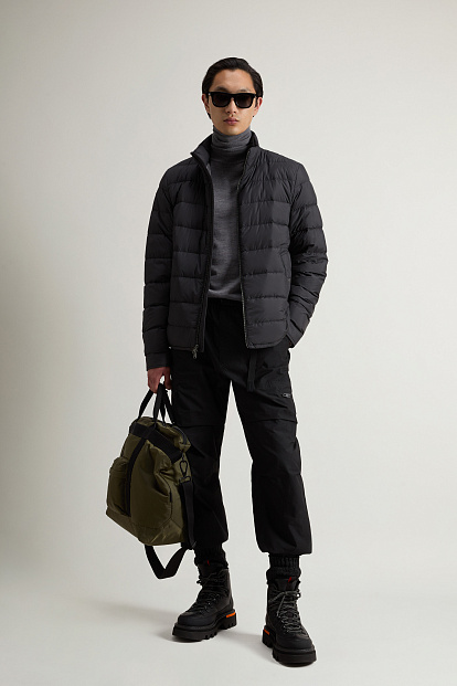 Куртка Woolrich Microfiber Jacket ЧЕРНЫЙ Куртка Woolrich Microfiber Jacket ЧЕРНЫЙ