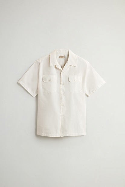 Рубашка PIMA COTTON CAMP МОЛОЧНЫЙ Рубашка PIMA COTTON CAMP МОЛОЧНЫЙ