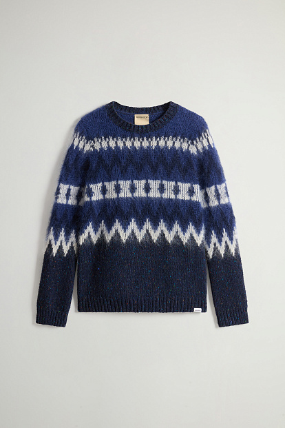 ДЖЕМПЕР WOOLRICH AZTEC SWEATER СРЕДИЗЕМНОМОРСКИЙ СИНИЙ ДЖЕМПЕР WOOLRICH AZTEC SWEATER СРЕДИЗЕМНОМОРСКИЙ СИНИЙ