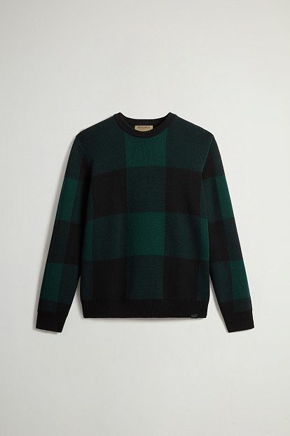 ДЖЕМПЕР WOOLRICH BUFFALO CREWNECK ЗЕЛЕНАЯ КЛЕТКА БАФФАЛО ДЖЕМПЕР WOOLRICH BUFFALO CREWNECK ЗЕЛЕНАЯ КЛЕТКА БАФФАЛО