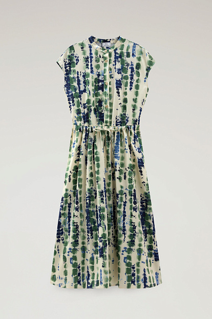 Платье Woolrich Printed Poplin Dress СВЕТЛО-БЕЖЕВЫЙ Платье Woolrich Printed Poplin Dress СВЕТЛО-БЕЖЕВЫЙ