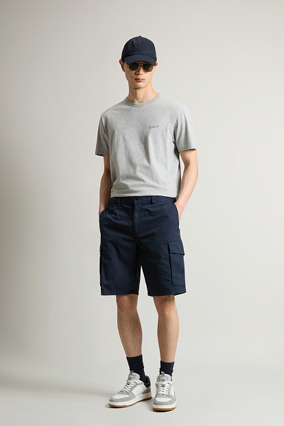 Шорты Woolrich Gabardine Cargo Short СИНИЙ Шорты Woolrich Gabardine Cargo Short СИНИЙ