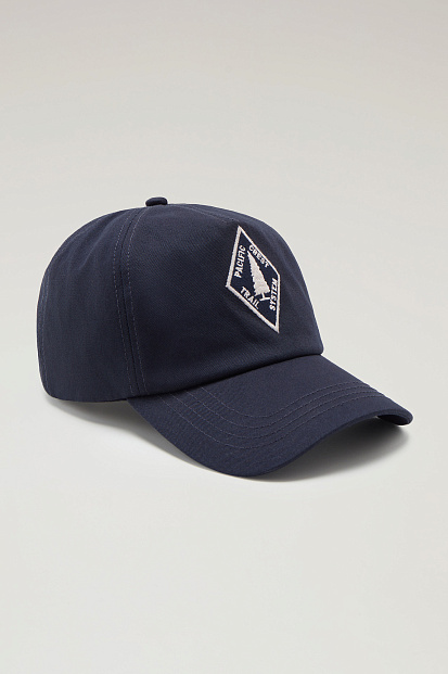 Бейсболка Woolrich Patch Baseball Cap СИНИЙ Бейсболка Woolrich Patch Baseball Cap СИНИЙ