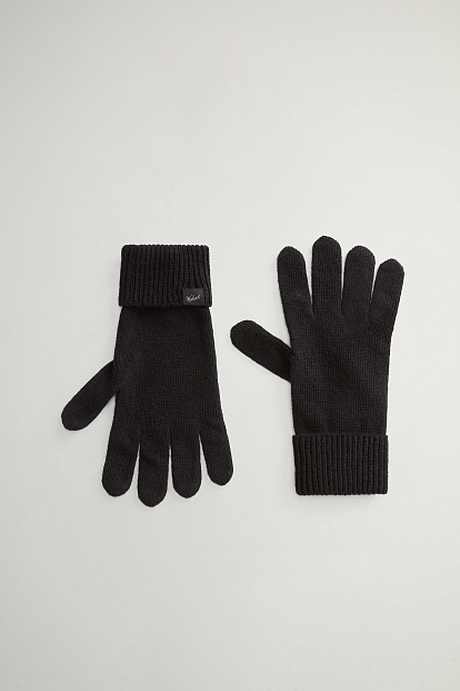 Перчатки Woolrich Knitted Gloves ЧЕРНЫЙ Перчатки Woolrich Knitted Gloves ЧЕРНЫЙ