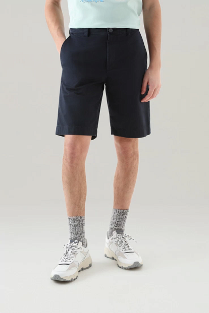 Шорты Woolrich Classic Chino Short СИНИЙ Шорты Woolrich Classic Chino Short СИНИЙ