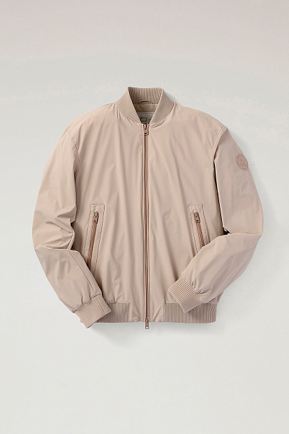 Куртка Woolrich Matt Stretch Bomber ХОЛОДНЫЙ БЕЖЕВЫЙ Куртка Woolrich Matt Stretch Bomber ХОЛОДНЫЙ БЕЖЕВЫЙ