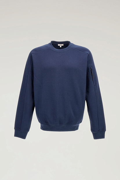 Толстовка Woolrich Tech Crewneck СИНИЙ Толстовка Woolrich Tech Crewneck СИНИЙ