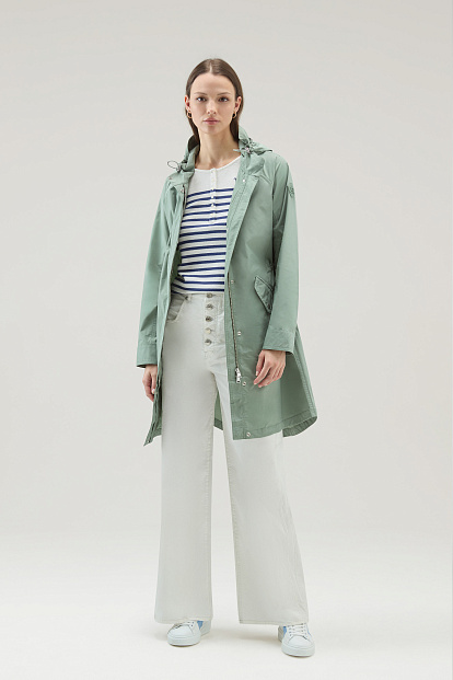 Парка Woolrich Long Summer Parka СВЕТЛО-ЗЕЛЕНЫЙ Парка Woolrich Long Summer Parka СВЕТЛО-ЗЕЛЕНЫЙ