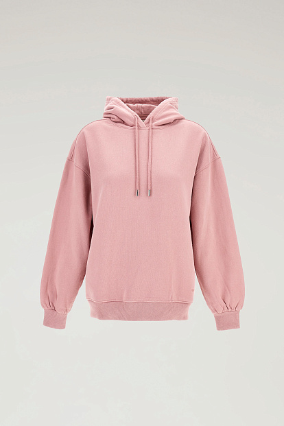Толстовка Woolrich Light Logo Hoodie РОЗОВО-БЕЖЕВЫЙ Толстовка Woolrich Light Logo Hoodie РОЗОВО-БЕЖЕВЫЙ