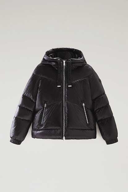 Куртка Woolrich Aliquippa Short Puffer Jacket ЧЕРНЫЙ Куртка Woolrich Aliquippa Short Puffer Jacket ЧЕРНЫЙ