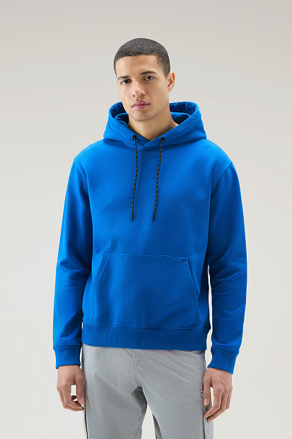 Толстовка Woolrich Trail Hoodie КЛАССИЧЕСКИЙ СИНИЙ Толстовка Woolrich Trail Hoodie КЛАССИЧЕСКИЙ СИНИЙ