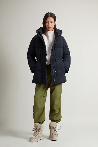 Куртка Woolrich Alsea Medium Puffer Jacket СИНИЙ Куртка Woolrich Alsea Medium Puffer Jacket СИНИЙ
