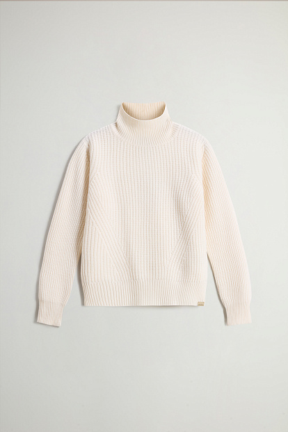 ДЖЕМПЕР WOOLRICH CANBERRA TURTLENECK СЛИВОЧНЫЙ ДЖЕМПЕР WOOLRICH CANBERRA TURTLENECK СЛИВОЧНЫЙ