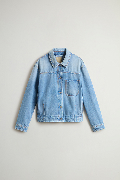 Куртка-рубашка DENIM CHORE СВЕТЛЫЙ ИНДИГО Куртка-рубашка DENIM CHORE СВЕТЛЫЙ ИНДИГО