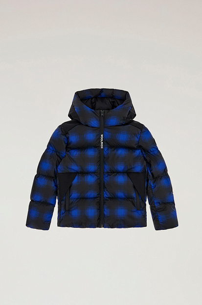Детская куртка Woolrich Boys' Printed Sierra Short Jacket Синий Детская куртка Woolrich Boys' Printed Sierra Short Jacket Синий