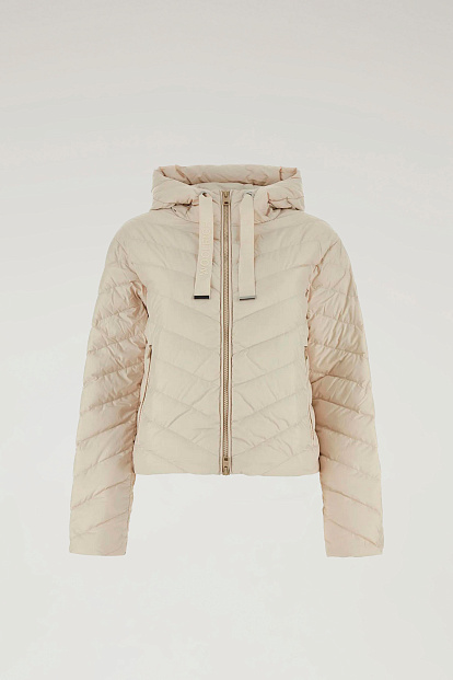Куртка Woolrich Chevron Hooded Jacket СВЕТЛО-БЕЖЕВЫЙ Куртка Woolrich Chevron Hooded Jacket СВЕТЛО-БЕЖЕВЫЙ