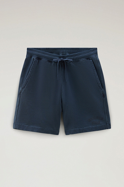 Шорты Woolrich Garment Dyed Logo Shorts СИНИЙ Шорты Woolrich Garment Dyed Logo Shorts СИНИЙ