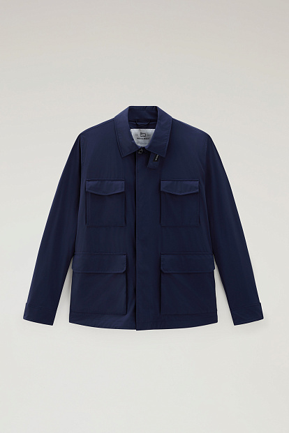 Куртка Woolrich Matt Stretch Field Jacket МОРСКОЙ СИНИЙ Куртка Woolrich Matt Stretch Field Jacket МОРСКОЙ СИНИЙ