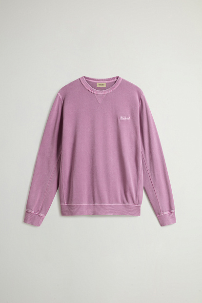 Свитшот GARMENT DYED СИРЕНЕВЫЙ Свитшот GARMENT DYED СИРЕНЕВЫЙ